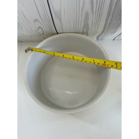 Vintage Villeroy & Boch Set of 3 MCM 50s/60s Nesting Casserole Bowls Yellow - Picture 11 of 16